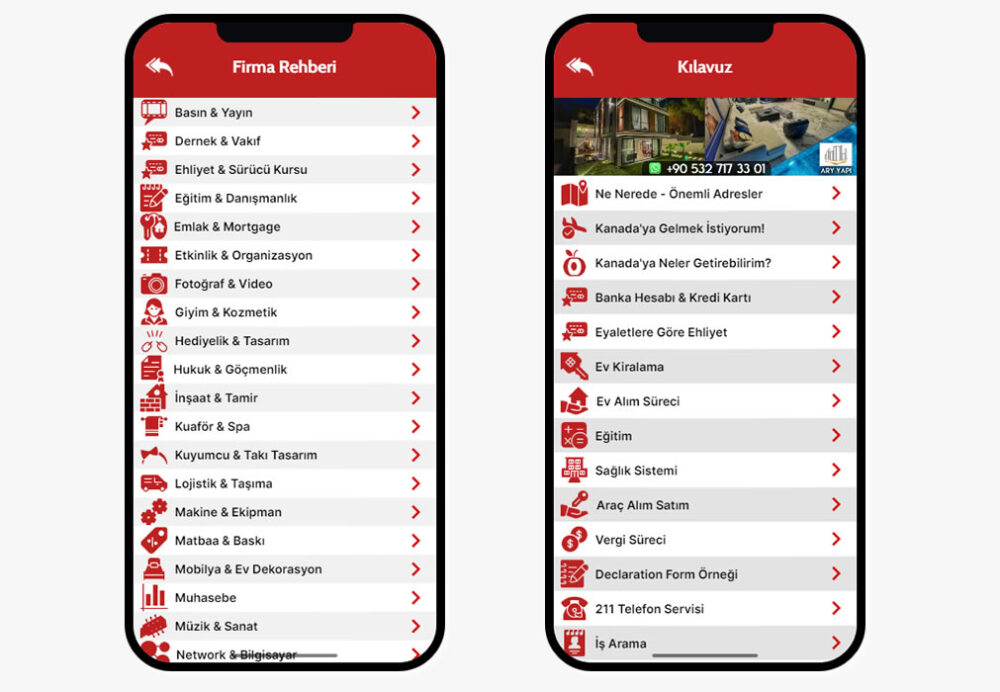 Kanada Firma Rehberi